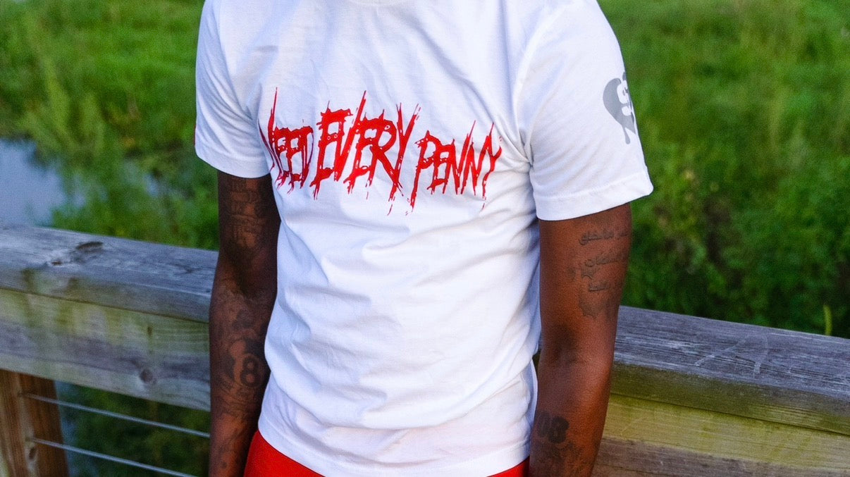 White Throwback T-shirts