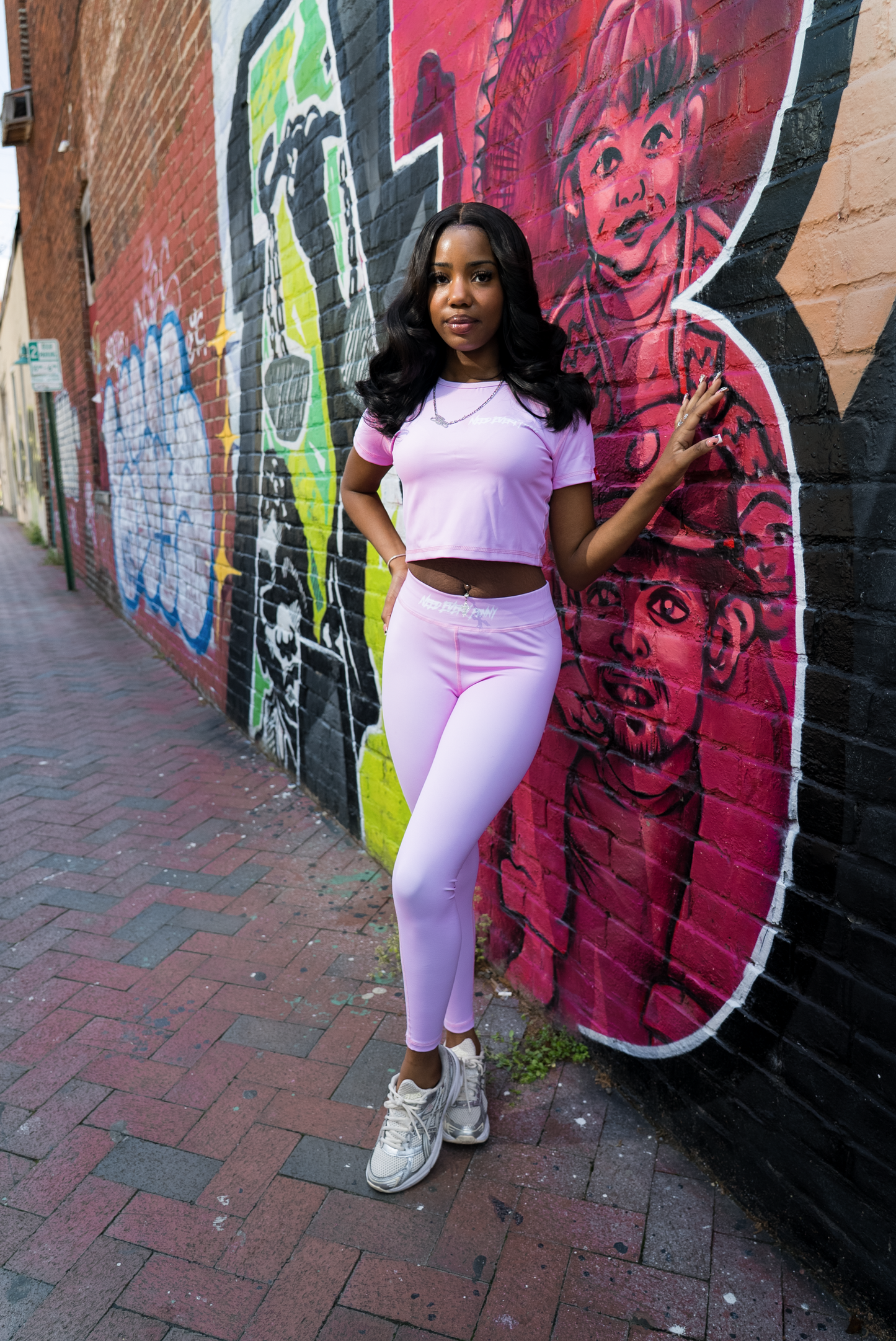 Pink Need Every Penny Crop Top Set