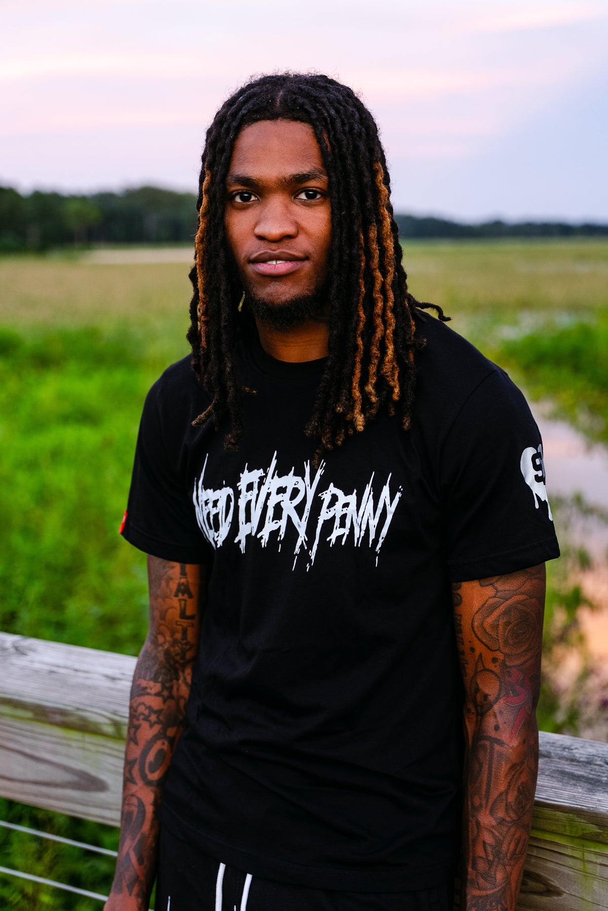 Black Throwback T-shirt