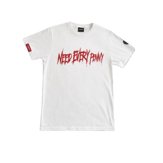 White Throwback T-shirts