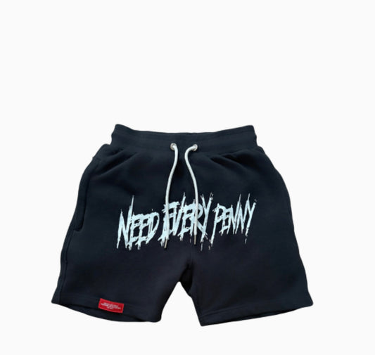 Black Throwback Shorts